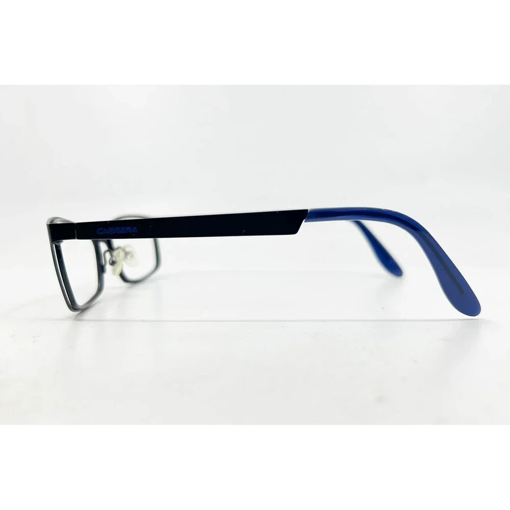 Carrera CA5535 003 135 Womens Eyeglasses Frames Matte Black Blue 53-16-135